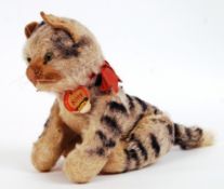 STEIFF KITTY; An original c1950's Steiff stuffed teddy bear ' Kitty ' animal.