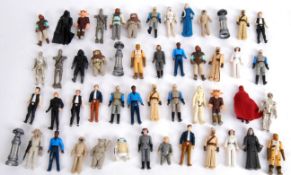 STAR WARS: A collection of 50x original vintage Star Wars action figures by Palitoy / Kenner.