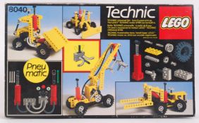 LEGO: A vintage Lego Technic set 8040 Universal Building Set.