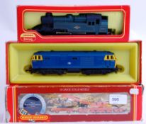 HORNBY: A collection of 3x Hornby 00 gauge railway trainset items to include;