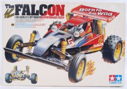 TAMIYA FALCON: A fabulous example of the original 1980's Tamiya Falcon radio controlled car.