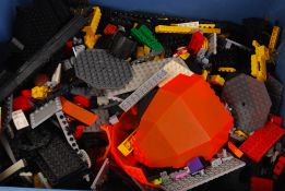 LEGO: A large crate of assorted Lego. To include 1980's, Marvel, Pirates, Space, City.