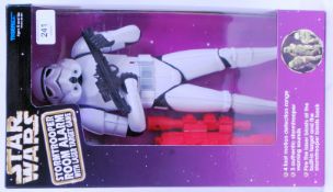 STAR WARS ROOM ALARM: A Star Wars Tiger Electronics Stormtrooper Room Alarm figure.
