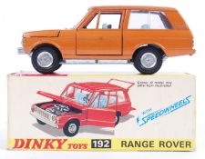 DINKY: An original vintage Dinky Toys 192 Range Rover diecast model. Mint, in the original box.