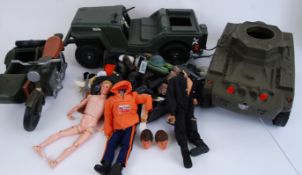 ACTION MAN; A collection of assorted vintage Palitoy Action Man uniforms, clothing,