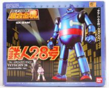 SOUL OF CHOGOKIN; A rare Japanese import Soul Of Chogokin anime GX-24M Tetsujin 28 figure.
