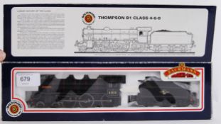 BACHMANN: A Bachmann 00 gauge railway trainset locomotive 31-703 ' Wildebeeste ' locomotive.