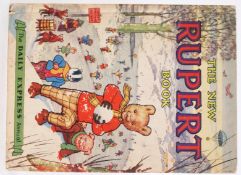RUPERT THE BEAR: An original vintage 1951 The New Rupert Book annual.