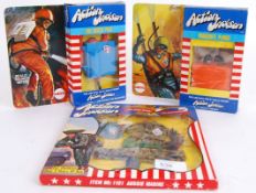 ACTION JACKSON: A collection of 3x Mego Action Jackson playsets to include; Parachute Plunge,