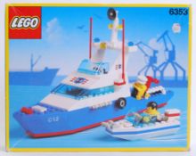 LEGO: An original vintage Lego set 6353 Coastal Cutter.