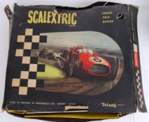 SCALEXTRIC: An original early vintage Scalextric Grand Prix Series boxed set.