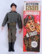 ACTION MAN: An original vintage Palitoy Action Man ' Talking Commander ' action figure doll.
