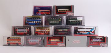 CORGI ORIGINAL OMNIBUS: A large collection of 14x Corgi Original Omnibus boxed diecast model buses.