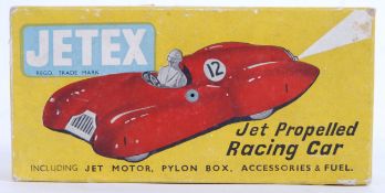 JETEX: An original vintage Jetex ' Jet Propelled Racing Car .' Within the original box.