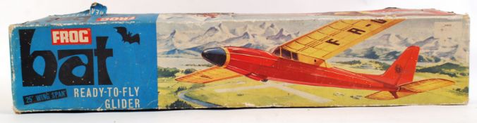 FROG: An original vintage Frog ' Bat ' ' Ready To Fly Glider!' with 25