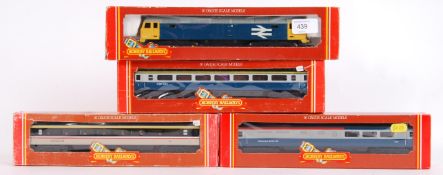 HORNBY: A collection of Hornby 00 gauge Intercity 125 railway trainset trains,