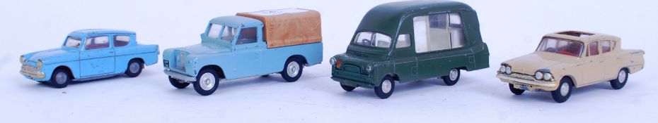 SPOT ON: A collection of 4x Spot On diecast model cars - Consul Classic,