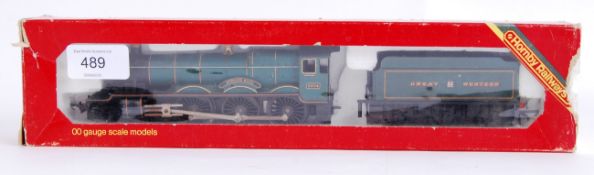 HORNBY: An original vintage Hornby 00 gauge railway trainset locomotive Kneller Hall R761.