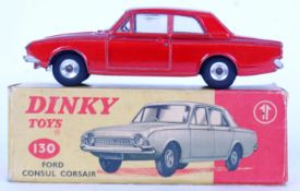 DINKY: An original vintage Dinky diecast model No. 130 Ford Consul Corsair.