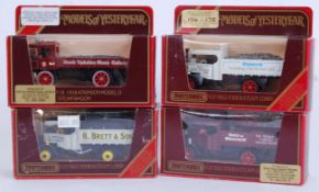 MATCHBOX CODE 3: A good collection of 4x Code 3 (custom) Matchbox Models Of Yesteryear boxed