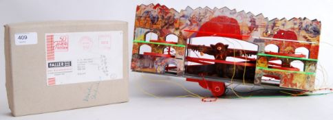 FALLER GHOST TRAIN: An H0 scale Faller Ghost Train trackside accessory building. Unboxed.