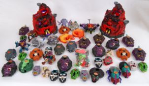 MIGHTY MAX: A large collection of vintage Bluebird Might Max playsets - various sets,