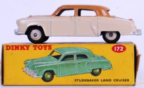 DINKY: An original vintage Dinky Toys 172 Studebaker LAnd Cruiser diecast model car.