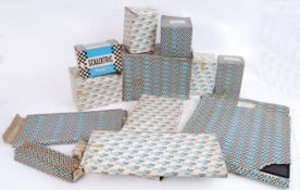 SCALEXTRIC: A collection of vintage Scalextric boxed trackside accessories and buildings etc to