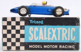 SCALEXTRIC: An original vintage Scalextric Ferrari racing car MM / C62. Within the original box.