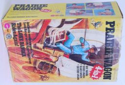 MARX LONE RANGER: An original vintage Marx The Lone Ranger Prairie Wagon playset toy.