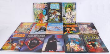 STAR WARS ANNUALS: A very good collection of 13x vintage Star Wars children's annuals.