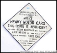 A vintage style reproduction cast metal