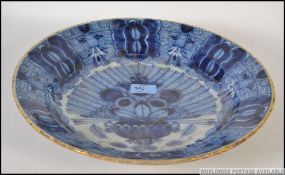 An 18th / 19th century Delft blue and wh