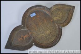 A fabulous Edwardian period Indian brass