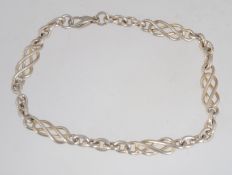 A 925 silver bracelet with celtic knot l