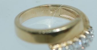 A 9ct gold hallmarked Birmingham dress r
