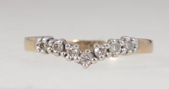 A vintage hallmarked Sheffield 9ct gold