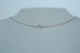 A 925 silver necklace strung with a moth