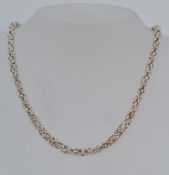 A heavy hallmarked Birmingham 925 silver