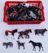 LEAD: A collection of assorted lead figu