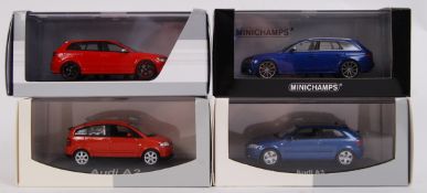 MINICHAMPS: A good collection of 4x 1:43