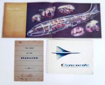 AIRCRAFT: A collection of three original vintage Aircraft brochures.
