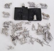 DIECAST SOLDIERS: A small quantity of likely unique diecast metal soldiers,