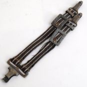 LUFTWAFFE STRAPS: A Second World War era Nazi Dagger Luftwaffe strap holder.