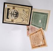 EPHEMERA: A collection of German Reichsmark certificates,