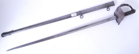 INDIAN ARMY SWORD: An Edwardian early 20th century Indian Army NCO commissioned military sword..