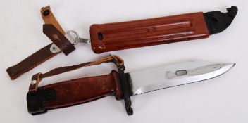 AK47: An original Russian Kalashnikov AK47 rifle bayonet