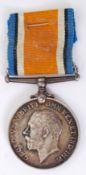 WAR MEDAL: A First World War WWI issued war medal to Sapper WR-321014 A.