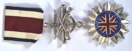 CORPS OF COMMISSIONAIRES; An original Long Service Good Conduct medal, hallmarked silver,