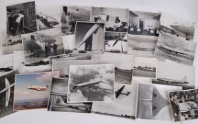 BRISTOL BRABAZON PHOTOS: A rare and unique collection of original vintage press and other (likely